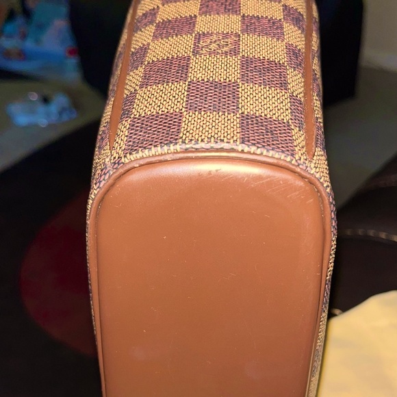 🎉Cyber Monday Price Drop💯Louis Vuitton Damier Ebene Ipanema GM Bag w/LV Dust Bag - Picture 12 of 17